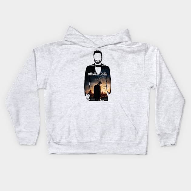 A portrait of Ben Affleck director of Gone Baby Gone Kids Hoodie by Youre-So-Punny